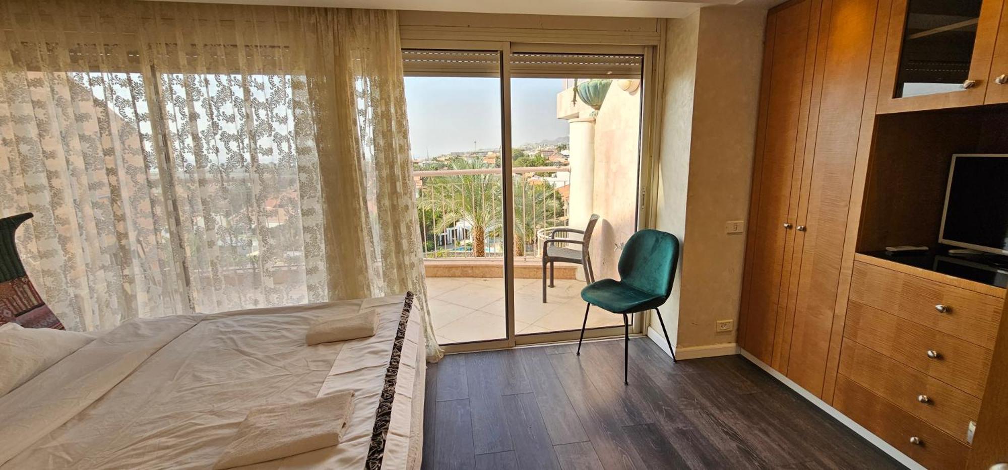 Apartament Exclusive Top Luxury Penthouse Near The Sea With Privat Roof-Pool Ejlat Zewnętrze zdjęcie